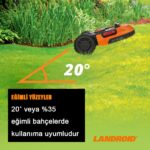WORX WR155E 20Volt 5.0Ah. 22CM LANDROID Tam Otonom Kömürsüz Çim Biçme Robotu - Görsel 5