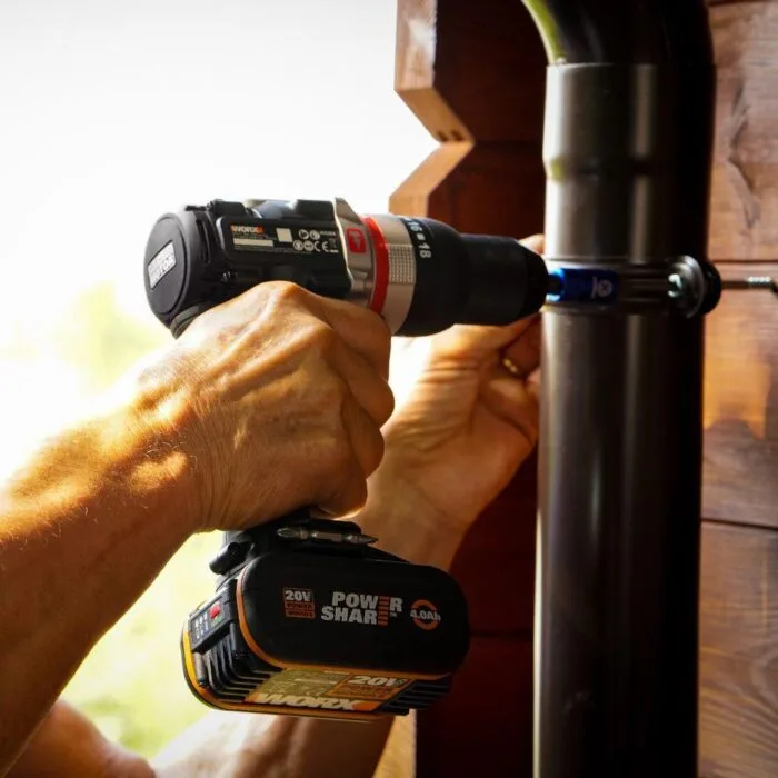 WORX WX-JCR.9 20Volt Kömürsüz Profesyonel Darbeli Matkap (Akü Dahil Değildir) - Görsel 7