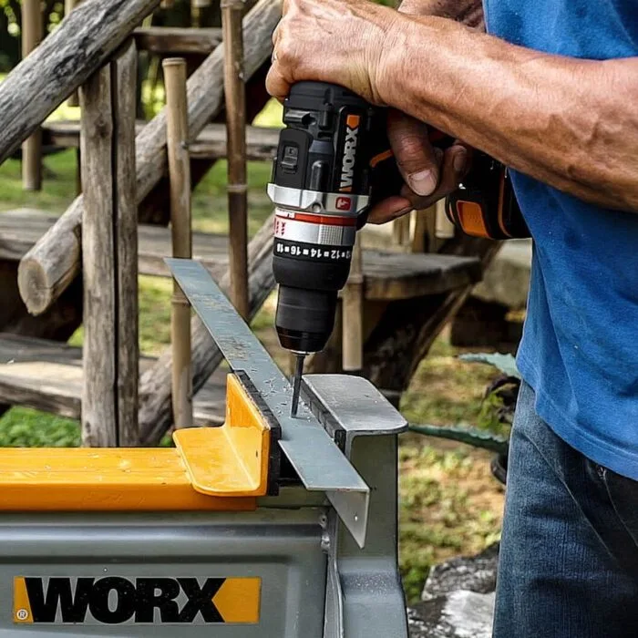 WORX WX-JCR.9 20Volt Kömürsüz Profesyonel Darbeli Matkap (Akü Dahil Değildir) - Görsel 9