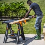 WORX WX051 Çok Fonksiyonlu Katlanabilir Çalışma Tezgâhı + 2 Adet Tetik İşkence - Görsel 6