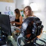 WORX WX095 20Volt 2.0Ah. Li-ion 242mm Profesyonel Hibrit Şantiye Fanı/Vantilatör - Görsel 7