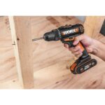 WORX WX100 20Volt/2.0Ah. Li-ion Tek Akülü Profesyonel Şarjlı Matkap - Görsel 5