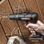 WORX WX108 20Volt/2.0Ah. Li-ion Çift Akülü Profesyonel Şarjlı Matkap - Görsel 4