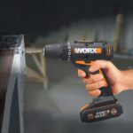 WORX WX108 20Volt/2.0Ah. Li-ion Çift Akülü Profesyonel Şarjlı Matkap - Görsel 7