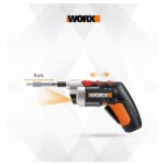WORX WX252 4Volt/1.5Ah. Li-ion Şarjlı Tornavida + 10 adet Bits Uç - Görsel 2