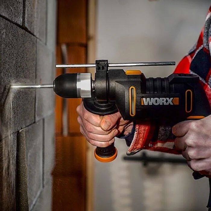 WORX WX317.2 600Watt 13mm Profesyonel Darbeli Matkap - Görsel 2