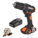WORX WX370.9C 20Volt/2.0Ah. Li-ion Tek Akülü Profesyonel Şarjlı Darbeli Matkap - Görsel 2