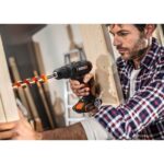 WORX WX370.9C 20Volt/2.0Ah. Li-ion Tek Akülü Profesyonel Şarjlı Darbeli Matkap - Görsel 5