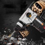 WORX WX380.9C 20Volt 2.0Ah. 2.2J Li-ion Tek Akülü Şarjlı Profesyonel SDS-Plus Pnömatik Kırıcı/Delici - Görsel 9