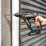 WORX WX390.9 20Volt 1.2J Profesyonel SDS-Plus Pnömatik Şarjlı Matkap + 8 Adet Uç + Mandren (Akü Dahil Değildir) - Görsel 5