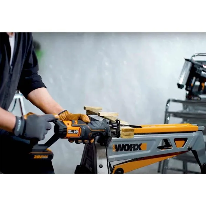 WORX WX500.9 20Volt Profesyonel Tilki Kuyruğu Testere (Akü Dahil Değildir) - Görsel 5