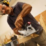 WORX WX520 20Volt 4.0Ah. Li-ion Kömürsüz Profesyonel Daire Testere - Görsel 5