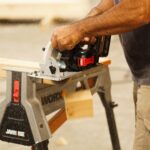 WORX WX520.9C 20Volt 2.0Ah. Li-ion 190mm Kömürsüz Profesyonel Tek Akülü Şarjlı Daire Testere - Görsel 6