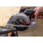 WORX WX531 20Volt 2.0Ah. Li-ion 120mm Kömürsüz Profesyonel Çok Amaçlı Daire Testere - Görsel 10