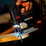 WORX WX542 20Volt 2.5Ah. Li-ion Tek Akülü Profesyonel Kömürsüz Şarjlı Dekupaj Testere - Görsel 6