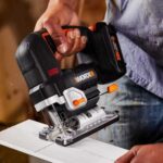 WORX WX542 20Volt 2.5Ah. Li-ion Tek Akülü Profesyonel Kömürsüz Şarjlı Dekupaj Testere - Görsel 9