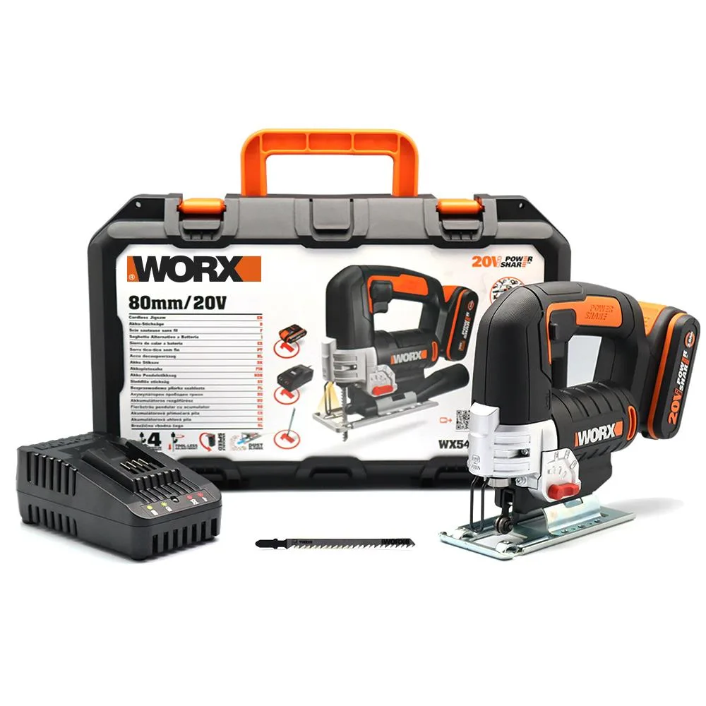WORX WX543 20Volt 2.0Ah Li-ion Profesyonel Dekupaj Testere - Görsel 1