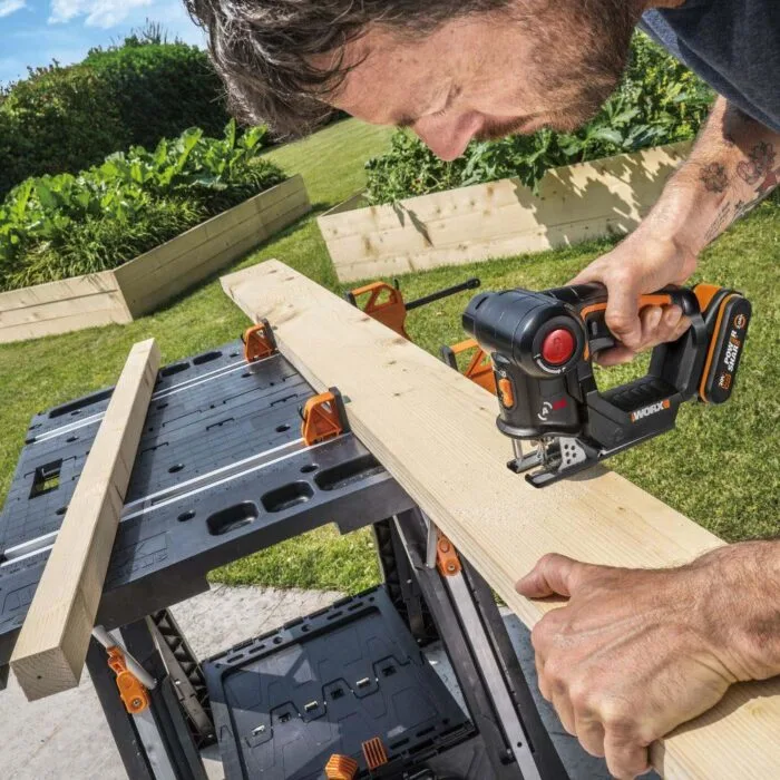 WORX WX550.9 20Volt Profesyonel Dekupaj ve Tilki Kuyruğu Testere (Akü Dahil Değildir) - Görsel 6