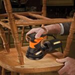 WORX WX652.1 320Watt 125mm Profesyonel Eksantrik Zımpara - Görsel 6