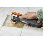 WORX WX686 250Watt Profesyonel Çok Amaçlı Devir Ayarlı Kesme Raspalama ve Zımpara + 19 Adet Aksesuar - Görsel 5