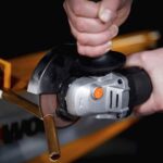 WORX WX718 900Watt 125mm Profesyonel Avuç Taşlama - Görsel 10