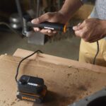 WORX WX741.9 MAKERX 20Volt Kömürsüz Profesyonel 50mm Avuç Taşlama + 3 Aksesuar (Akü Dahil Değildir) - Görsel 10