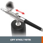 WORX WX742.9 MAKERX 20Volt Profesyonel Mini Air Brush Boya Tabancası (Akü Dahil Değildir) - Görsel 2