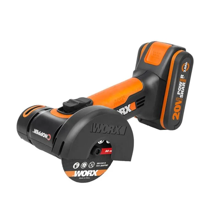 WORX WX801 20Volt 2.0Ah. Li-ion Profesyonel Şarjlı Mini Multi Taşlama - Görsel 3