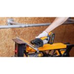 WORX WX801 20Volt 2.0Ah. Li-ion Profesyonel Şarjlı Mini Multi Taşlama - Görsel 5