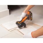 WORX WX801 20Volt 2.0Ah. Li-ion Profesyonel Şarjlı Mini Multi Taşlama - Görsel 8