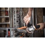 WORX WX812.9C 20Volt 2.0Ah. 125mm Kömürsüz Profesyonel Tek Akülü Şarjlı Avuç Taşlama - Görsel 10