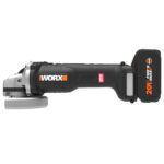 WORX WX813 20Volt 4.0Ah. Li-ion Tek Akülü 115mm Kömürsüz Profesyonel Şarjlı Avuç Taşlama - Görsel 2