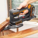 WORX WX820 20Volt 2.0Ah. Li-ion Profesyonel Devir Ayarlı Çok Amaçlı Şarjlı Zımpara - Görsel 5