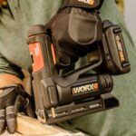 WORX WX843 20Volt/2.0Ah. Li-ion Şarjlı Profesyonel 6-14mm Zımba ve 15mm Çivi Çakma + 3500 adet Yedek Zımba ve Çivi - Görsel 4