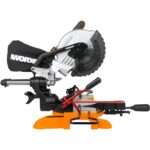 WORX WX845.9CB 20Volt/2.0Ah Li-ion Çift Akülü Şarjlı 216MM Profesyonel Kızaklı Gönye Kesme - Görsel 2