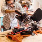 WORX WX845.9CB 20Volt/2.0Ah Li-ion Çift Akülü Şarjlı 216MM Profesyonel Kızaklı Gönye Kesme - Görsel 7