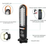 WORX WX852.1 12V 500Amp Lityum-Polymer Akü Takviye + Powerbank + Led Lamba - Görsel 9