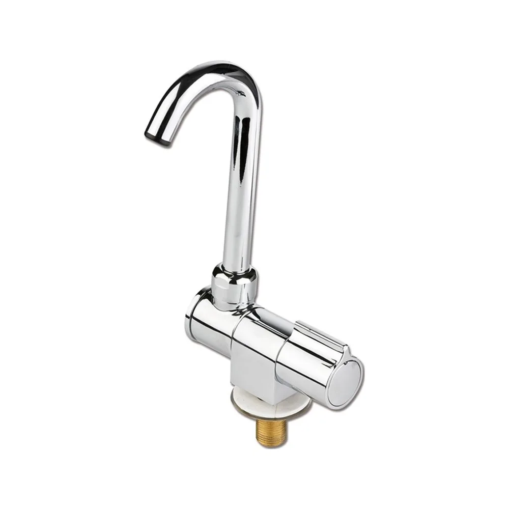 CAN Katlanır Krom Kuğu Musluk - Görsel 1