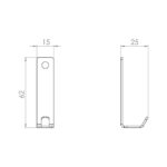 Baldacci Raylı Sistem Kanca - Görsel 2