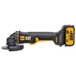 CAT DX31 18Volt/4.0Ah Li-ion Tek Akülü 115mm Kömürsüz Profesyonel Avuç Taşlama - Görsel 2