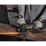 CAT DX31 18Volt/4.0Ah Li-ion Tek Akülü 115mm Kömürsüz Profesyonel Avuç Taşlama - Görsel 3