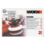 WORX WA4250 254MM WX856 İçin Yedek Pasta ve Cila Polisaj Bonesi 2 Adet - Görsel 3