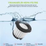 Worx WA6077 WX030 Şarjlı Süpürge İçin Yedek HEPA Filtre - Görsel 5