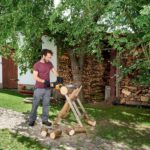 WORX WG384E 40Volt 2.0Ah Li-ion 35CM Profesyonel Şarjlı Kömürsüz Zincirli Testere - Görsel 6