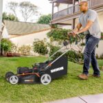 WORX WG748E 40Volt 4.0Ah. Li-ion 46CM Profesyonel Kömürsüz Şarjlı Çim Biçme - Görsel 5