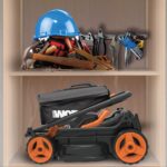 WORX WG927E 40Volt 2.0Ah. Li-ion 34cm Profesyonel Şarjlı Çim Biçme + WG157E.9 20Volt Misinalı Çim ve Kenar Kesme - Görsel 9