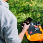 WORX WR130E 20Volt 2.0Ah. 18CM LANDROID Tam Otonom Kömürsüz Çim Biçme Robotu - Görsel 9