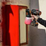 WORX WX020 20Volt 4.0Ah. Li-ion Tek Akülü Kömürsüz Devir Ayarlı Boya Tabancası + 4 Parça Yedek Nozul/Meme - Görsel 7