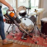 WORX WX038 20Volt 2.0Ah. Li-ion 105Watt Çift Akülü Kömürsüz Siklonik Sistem Şarjlı Dikey Süpürge - Görsel 9