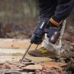 WORX WX381 20Volt 4.0Ah. 2J Li-ion Tek Akülü Şarjlı Profesyonel SDS-Plus Pnömatik Kırıcı/Delici + 3 Parça Delme Ucu - Görsel 3